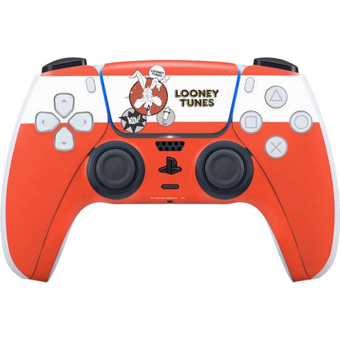 Looney Tunes Wile E Coyote Red Stripes PlayStation PS5 Skins