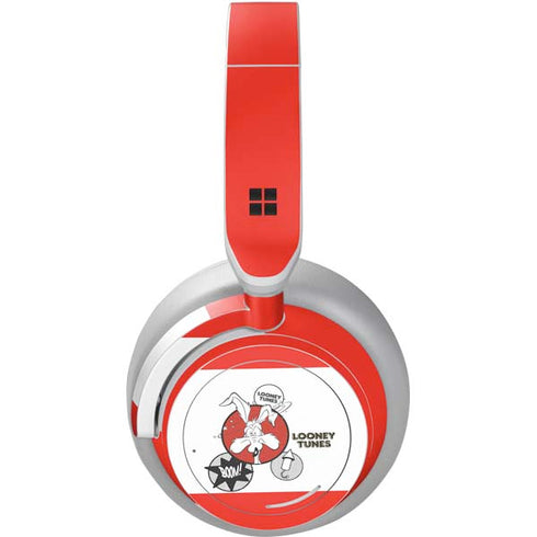 Looney Tunes Wile E Coyote Red Stripes Surface Headphones Skin
