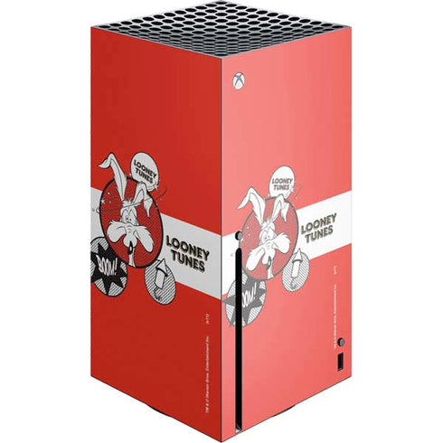 Looney Tunes Wile E Coyote Red Stripes Xbox Series X Skins