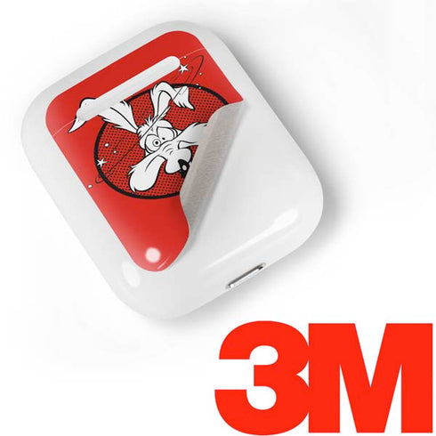 Looney Tunes Wile E Coyote Stars Apple AirPods Skin