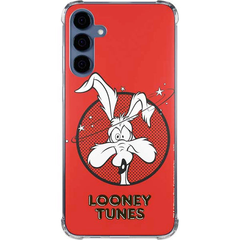 Looney Tunes Wile E Coyote Stars Galaxy A35 5G Clear Case