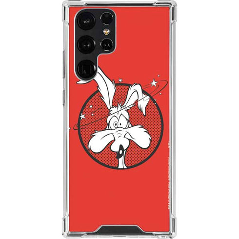 Looney Tunes Wile E Coyote Stars Galaxy S23 Ultra Clear Case