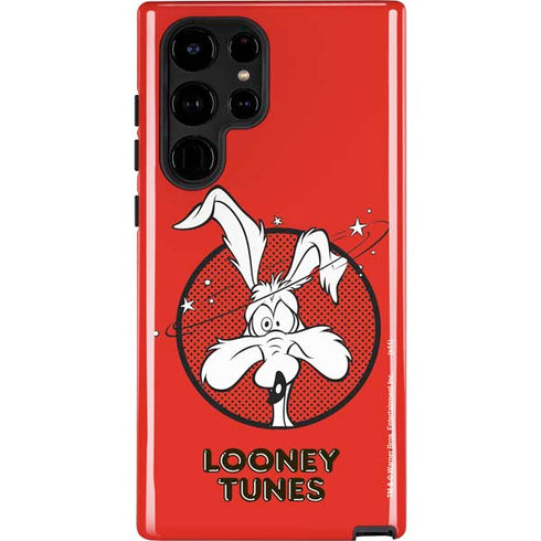 Looney Tunes Wile E Coyote Stars Galaxy S25 Ultra Impact Case