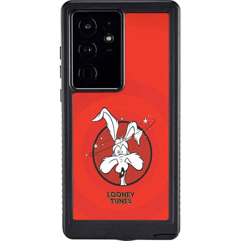Looney Tunes Wile E Coyote Stars Galaxy S24 Ultra Waterproof Case