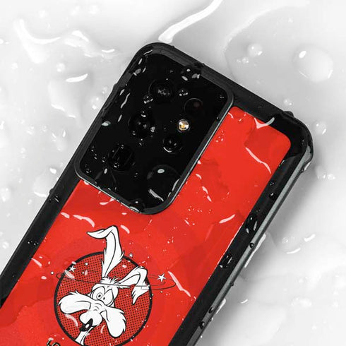 Looney Tunes Wile E Coyote Stars Galaxy S24 Ultra Waterproof Case