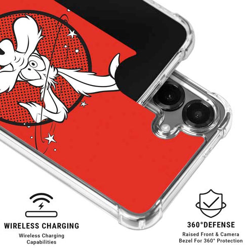 Looney Tunes Wile E Coyote Stars Galaxy S26 Clear Case