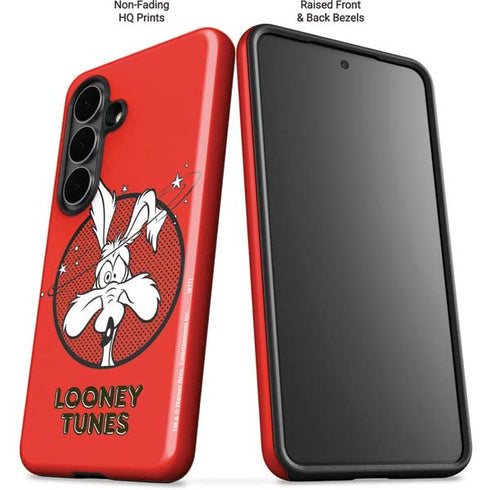 Looney Tunes Wile E Coyote Stars Galaxy S26 Impact Case