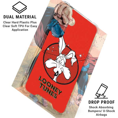 Looney Tunes Wile E Coyote Stars Galaxy S26 Plus Clear Case