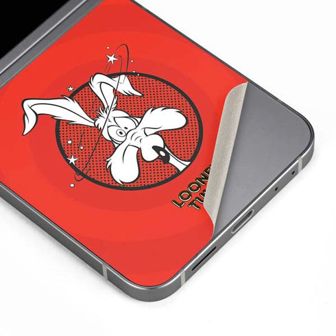 Looney Tunes Wile E Coyote Stars Galaxy Z Flip6 Skin