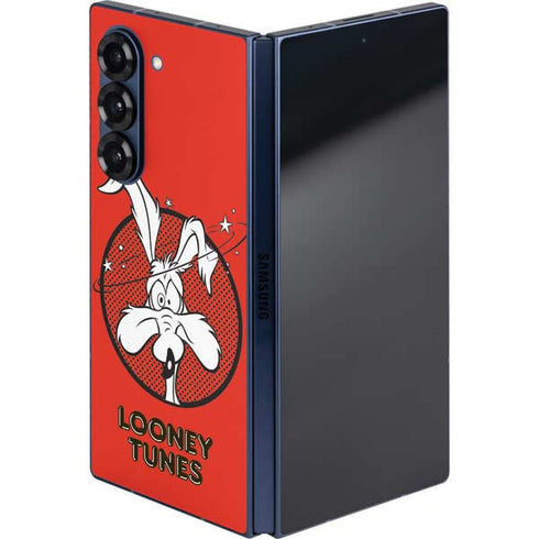 Looney Tunes Wile E Coyote Stars Galaxy Z Fold6 Skin