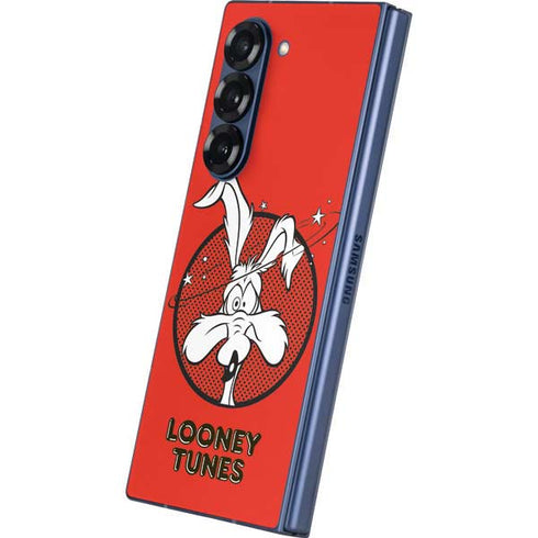 Looney Tunes Wile E Coyote Stars Galaxy Z Fold6 Skin