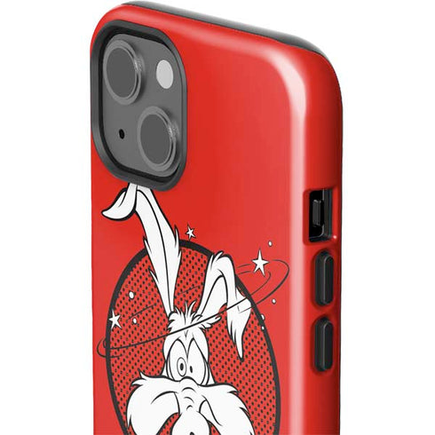 Looney Tunes Wile E Coyote Stars iPhone 15 Impact Case