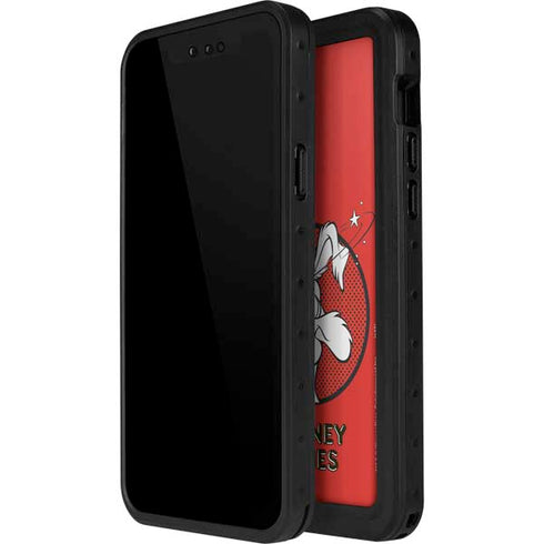 Looney Tunes Wile E Coyote Stars iPhone 15 Pro Waterproof Case
