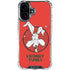 Looney Tunes Wile E Coyote Stars iPhone 16 Clear Case