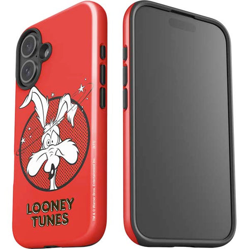 Looney Tunes Wile E Coyote Stars iPhone 16 Plus Impact Case