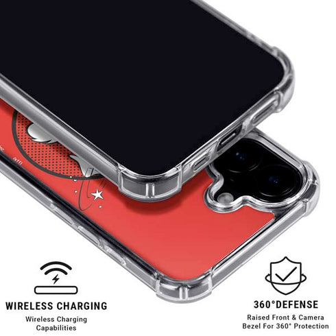 Looney Tunes Wile E Coyote Stars iPhone 16 Plus MagSafe Case