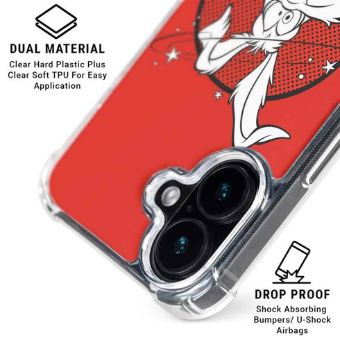Looney Tunes Wile E Coyote Stars iPhone 16 Plus MagSafe Case