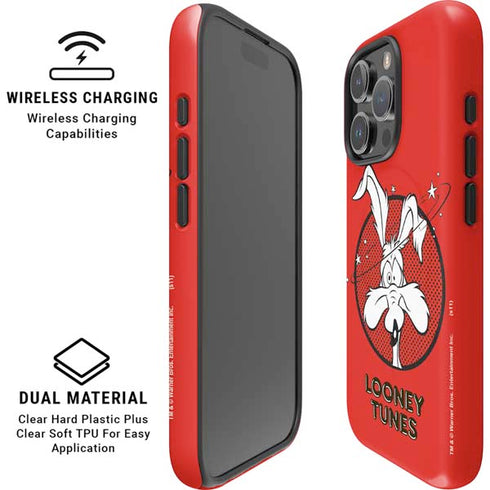 Looney Tunes Wile E Coyote Stars iPhone 16 Pro Magsafe Impact Case