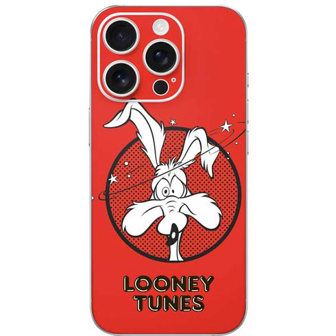 Looney Tunes Wile E Coyote Stars iPhone 16 Pro Skin