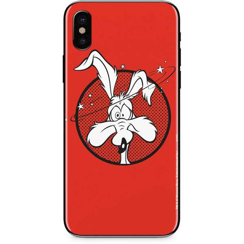 Looney Tunes Wile E Coyote Stars iPhone XS Max Skin