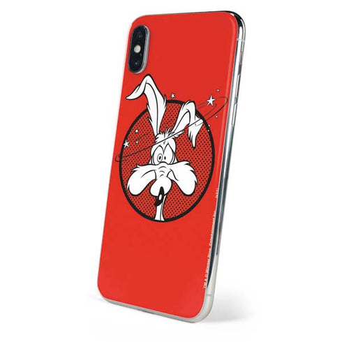 Looney Tunes Wile E Coyote Stars iPhone XS Skin