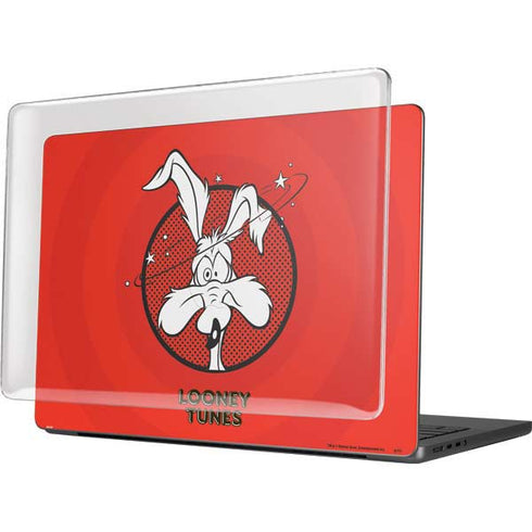 Looney Tunes Wile E Coyote Stars MacBook Pro 14in (2021-24) Case plus Skin