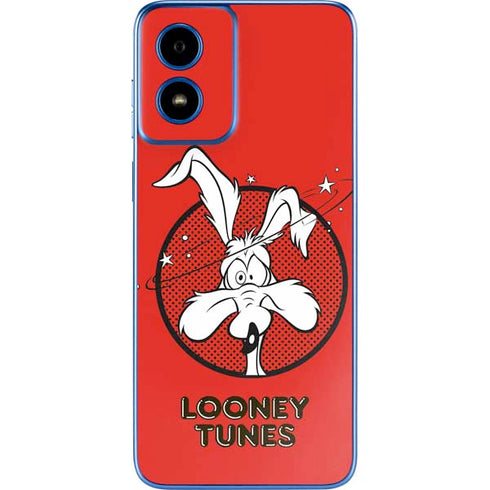 Looney Tunes Wile E Coyote Stars Moto G Play 4G (2024) Skin