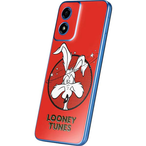 Looney Tunes Wile E Coyote Stars Moto G Play 4G (2024) Skin