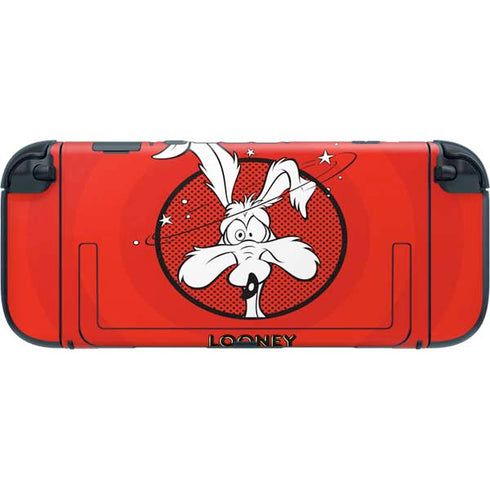 Looney Tunes Wile E Coyote Stars Nintendo Switch 2 (2025) with Joy-Con Skin
