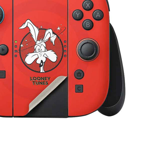 Looney Tunes Wile E Coyote Stars Nintendo Switch 2 (2025) Joy-Con Controller Skin