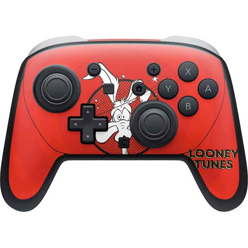 Looney Tunes Wile E Coyote Stars Nintendo Switch 2 (2025) Pro Controller Skin