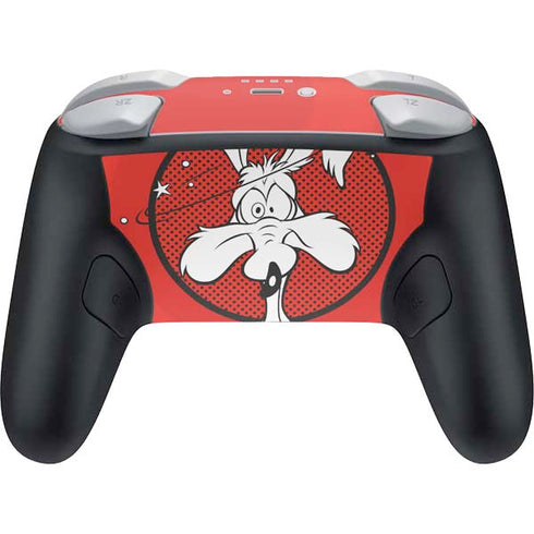 Looney Tunes Wile E Coyote Stars Nintendo Switch 2 (2025) Pro Controller Skin