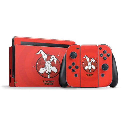 Looney Tunes Wile E Coyote Stars Nintendo Skins