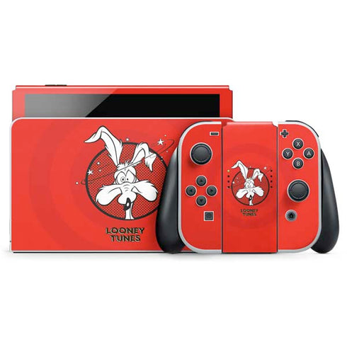 Looney Tunes Wile E Coyote Stars Nintendo Skins