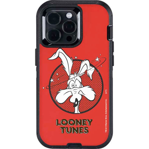 Looney Tunes Wile E Coyote Stars Otterbox Defender iPhone Skin