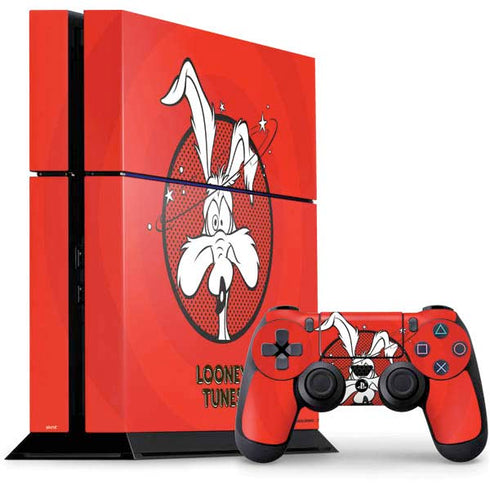 Looney Tunes Wile E Coyote Stars PlayStation PS4 Skins