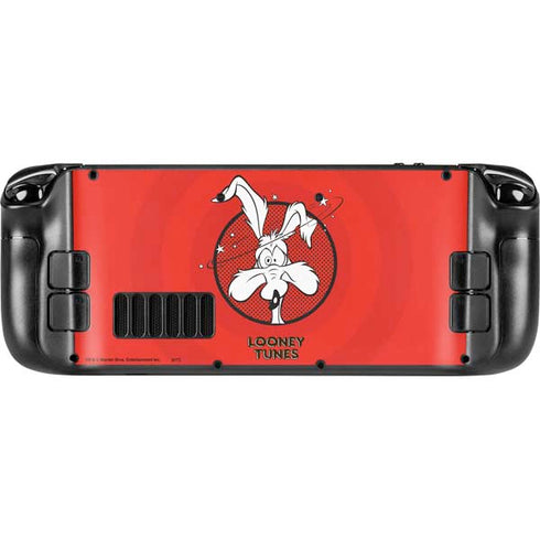 Looney Tunes Wile E Coyote Stars Steam Deck Handheld Gaming Computer OLED Skin