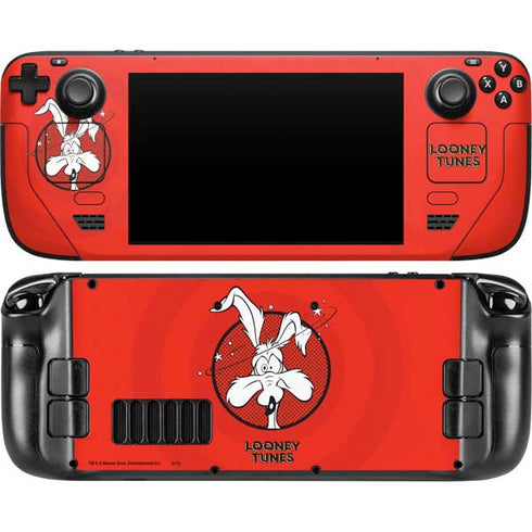 Looney Tunes Wile E Coyote Stars Steam Deck Handheld Gaming Computer Skin