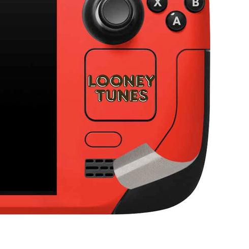 Looney Tunes Wile E Coyote Stars Steam Deck Handheld Gaming Computer Skin