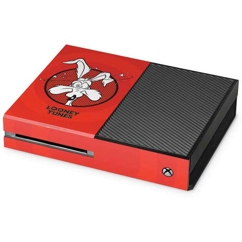 Looney Tunes Wile E Coyote Stars Xbox One Console Skin