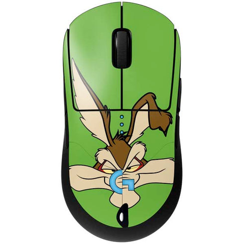 Looney Tunes Wile E Coyote Zoomed In G Pro Wireless Gaming Mouse Skin