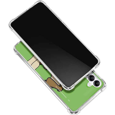 Looney Tunes Wile E Coyote Zoomed In Galaxy A16 5G Clear Case