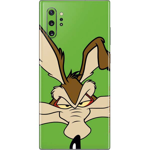 Looney Tunes Wile E Coyote Zoomed In Galaxy Note 10 Plus Skin