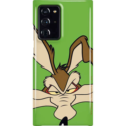 Looney Tunes Wile E Coyote Zoomed In Galaxy Cases