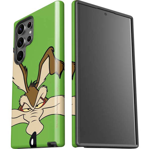 Looney Tunes Wile E Coyote Zoomed In Galaxy S23 Ultra Pro Case
