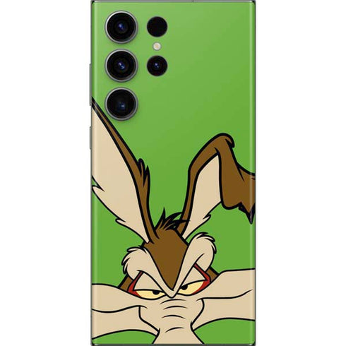 Looney Tunes Wile E Coyote Zoomed In Galaxy Skins