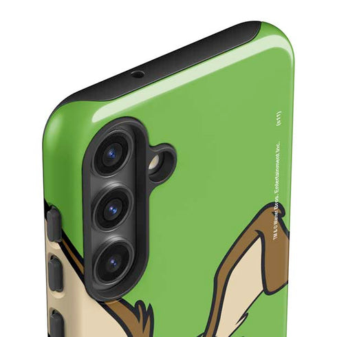 Looney Tunes Wile E Coyote Zoomed In Galaxy S25 Impact Case