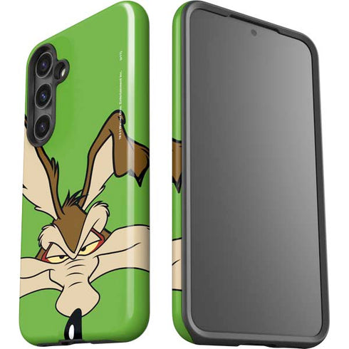 Looney Tunes Wile E Coyote Zoomed In Galaxy S25 Impact Case