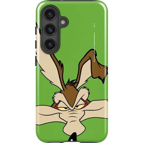 Looney Tunes Wile E Coyote Zoomed In Galaxy S25 Plus Impact Case