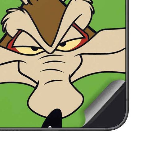 Looney Tunes Wile E Coyote Zoomed In Galaxy S24 Skin